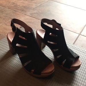 Dansko Demetra Open Toe Bootie